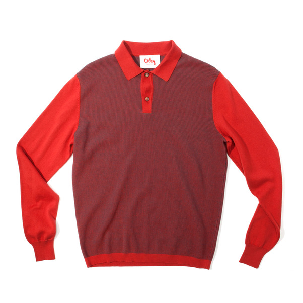Orley Micro Stitch Long Sleeve Polo