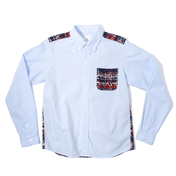 Uniform Experiment Leopard Flannel Check B.D. Shirt 2