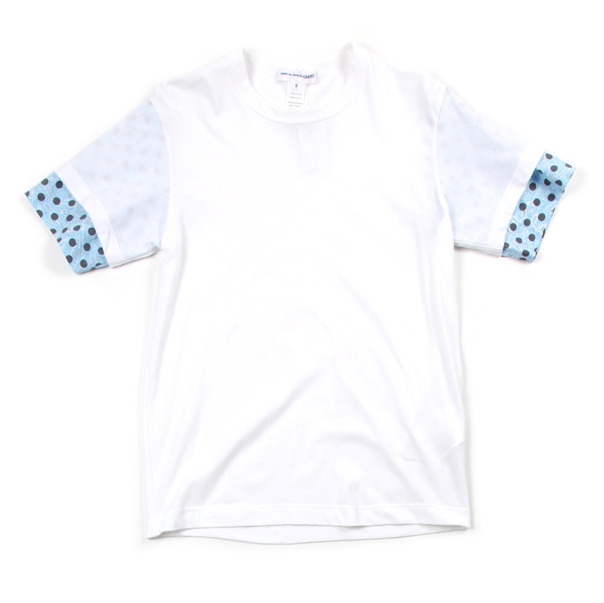 Comme Des Garcon SHIRT Polka Dot Sleeve Tee Shirt-6