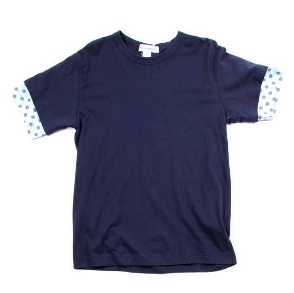 Comme Des Garcon SHIRT Polka Dot Sleeve Tee Shirt