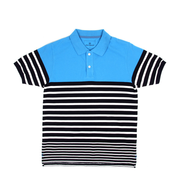 Uniform Expirment Border Stripe Polo-11