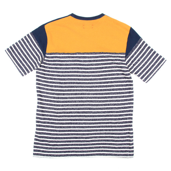 Cash Ca Panel Border SS Sweater-5 Cash Ca Panel Border SS Sweater-5
