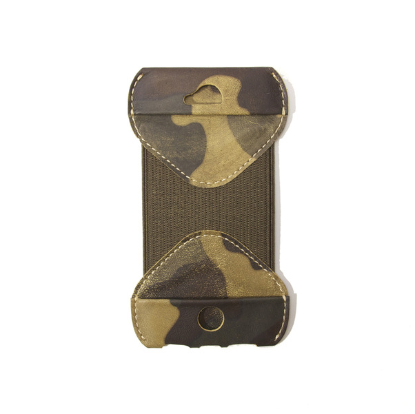 Roberu iPhone 5S Camouflage Leather Case