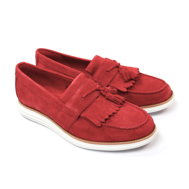 Cole Haan Lunargrand Tassel Kudu Leather