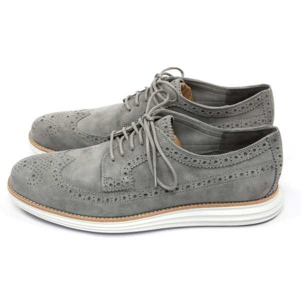 Cole Haan Lunargrand Wingtip Kudu Leather-2