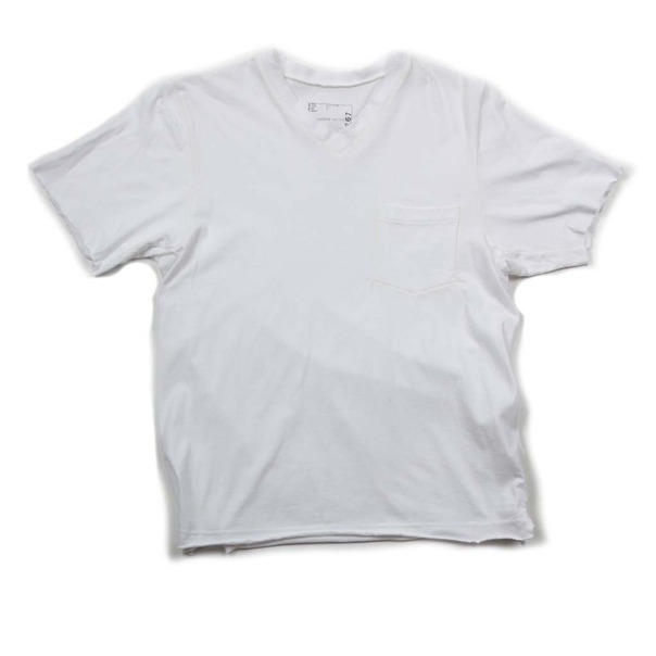 Sacai V Neck Pocket Tee Shirt-10