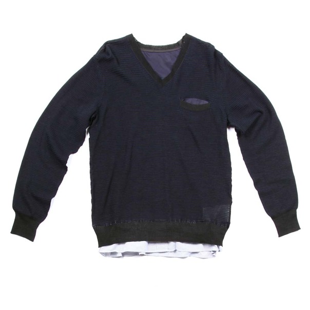 Sacai V Neck Sweater Sacai V Neck Sweater