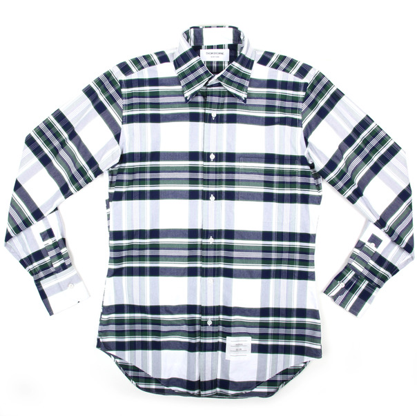 Thom Browne Plaid Oxford Thom Browne Plaid Oxford