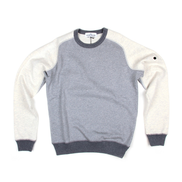 Stone Island Heather Fleece Crew Stone Island Heather Fleece Crew