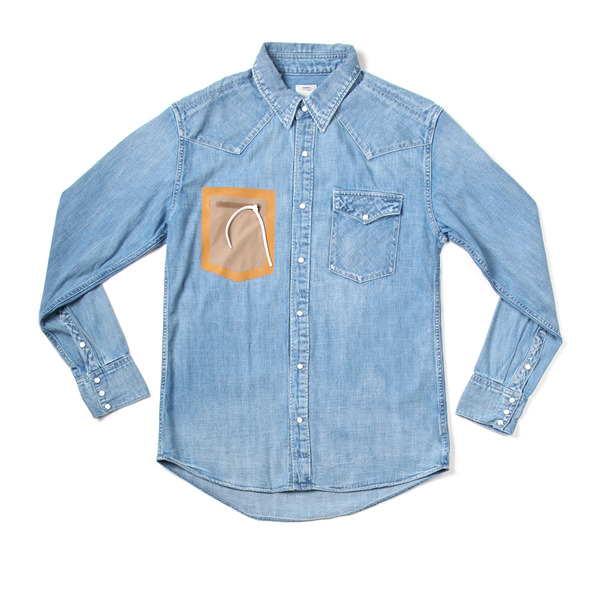 Visvim Social Sculpture Weld Denim Shirt-6