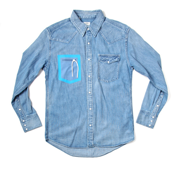 Visvim Social Sculpture Weld Denim Shirt