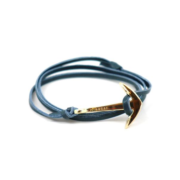 Miansai Gold Leather Anchor Bracelet-8 Miansai Gold Leather Anchor Bracelet-8