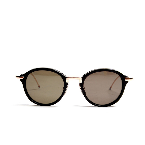 Thom Browne Eyewear TB-011 Black 12K Gold G-15 Thom Browne Eyewear TB-011 Black 12K Gold G-15