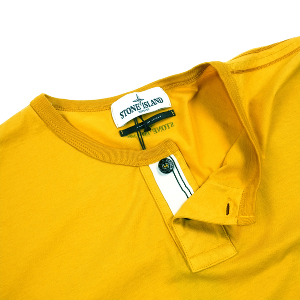 Stone Island Henley Jersey Tee Shirt-4