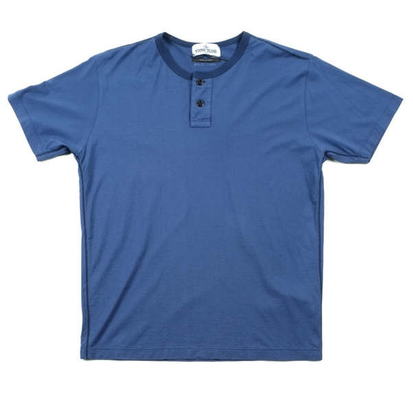 Stone Island Henley Jersey Tee Shirt