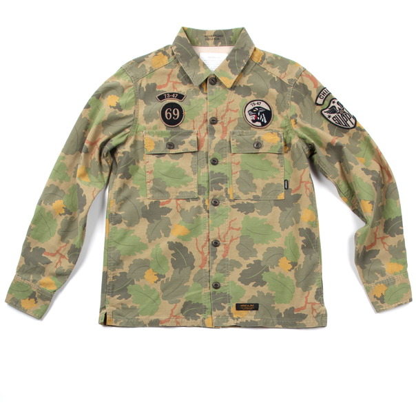 Neighborhood Reed Camo BDU Shirt-2