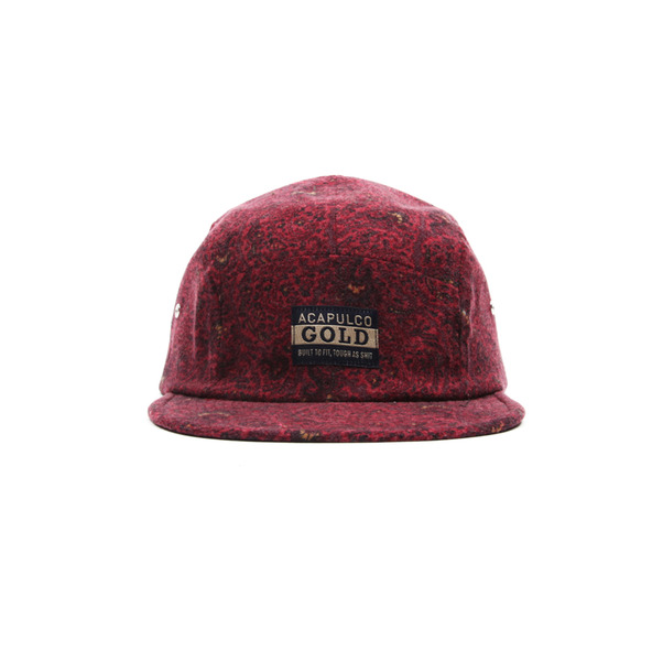 Acapulco Gold  Paisley Flannel Camp Cap