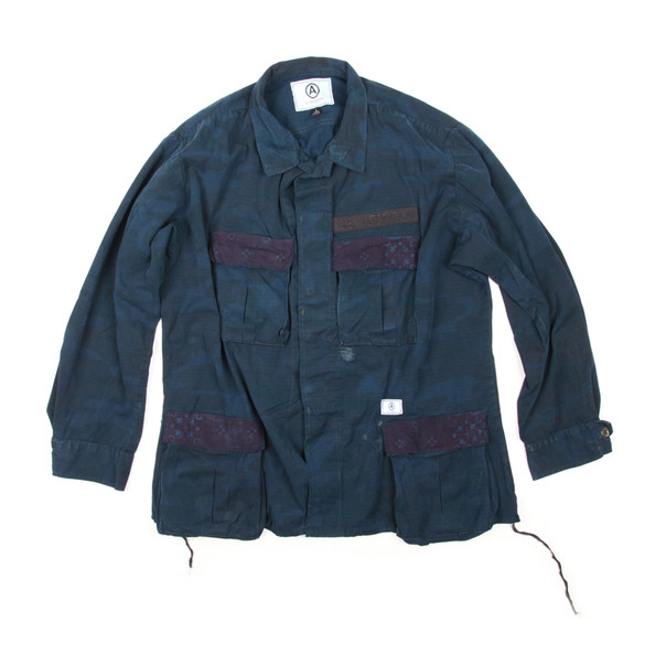 U.S. Alteration Overdye Woodland Camo Jacket